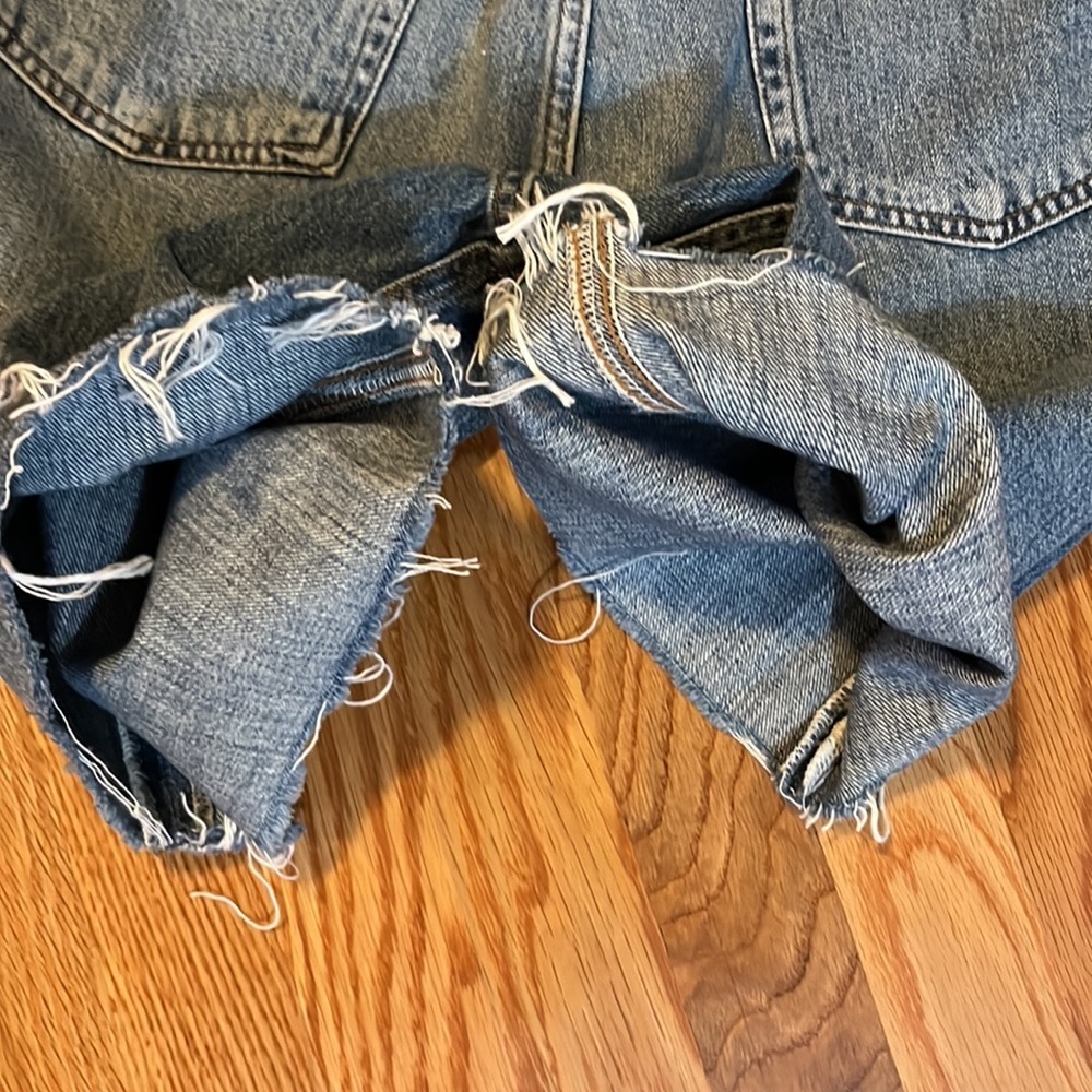 AGolde 90’s Pinch Waist Short Size 28 NWT - Picture 12 of 12